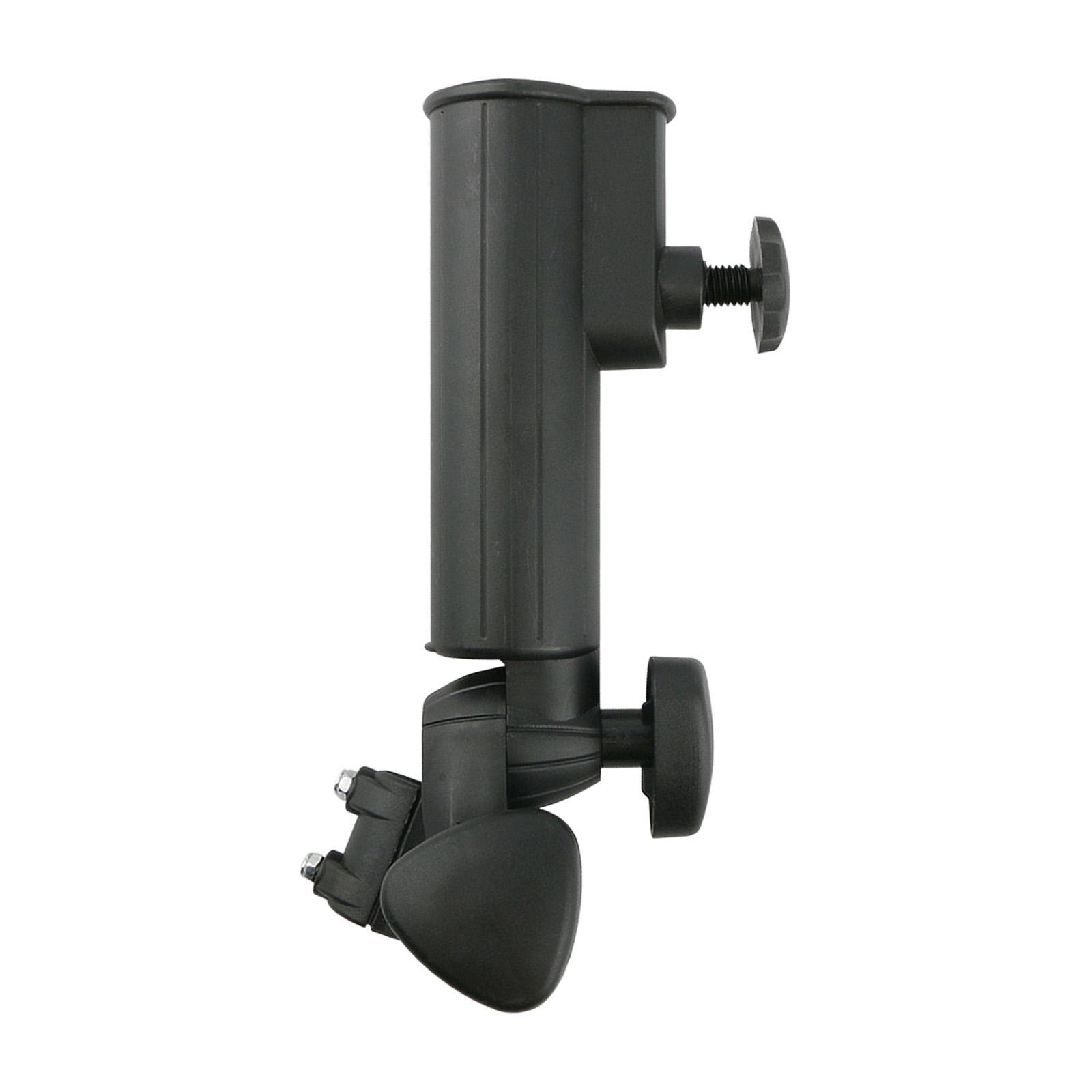 Golf Cart Umbrella Holder Clamp Mount, Umbrella Clip Mounting, Golf Push Cart Umbrella Holder Durable Adjustable Angle for Bike, Outdoor Sports