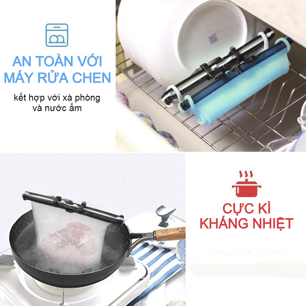 Túi Bảo Quản Thực Phẩm Silicon GreenHand nhanh chóng, tiện lợi, an toàn, đạt chuẩn quốc tế