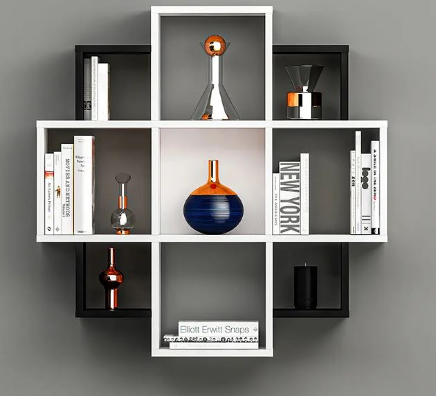 Kệ Treo Tường BLOOM Kiểu Nở Hoa Juno Sofa CTKT205 KT 90 x 90 x 20cm