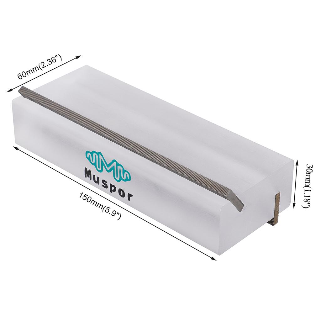 Guitar Fret Beveling File for Fret End Dressing Fret End Edge File 150mm