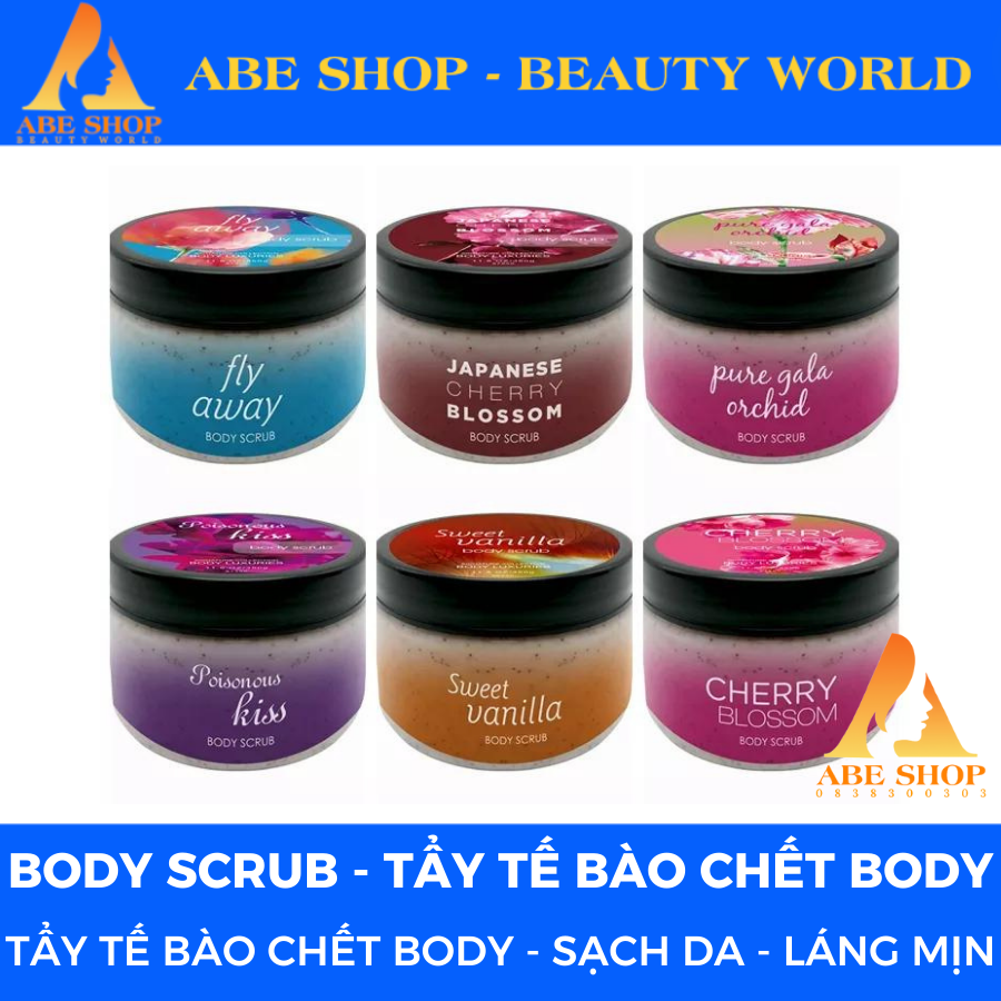 Tẩy Tế Bào Chết Toàn Thân DEAR BODY - Body Scrub 350g - Sạch Sâu Từ Lỗ Chân Lông - Lấy Đi Lớp Tế Bào Chết Trên Da - Hương Thơm Tinh Tế