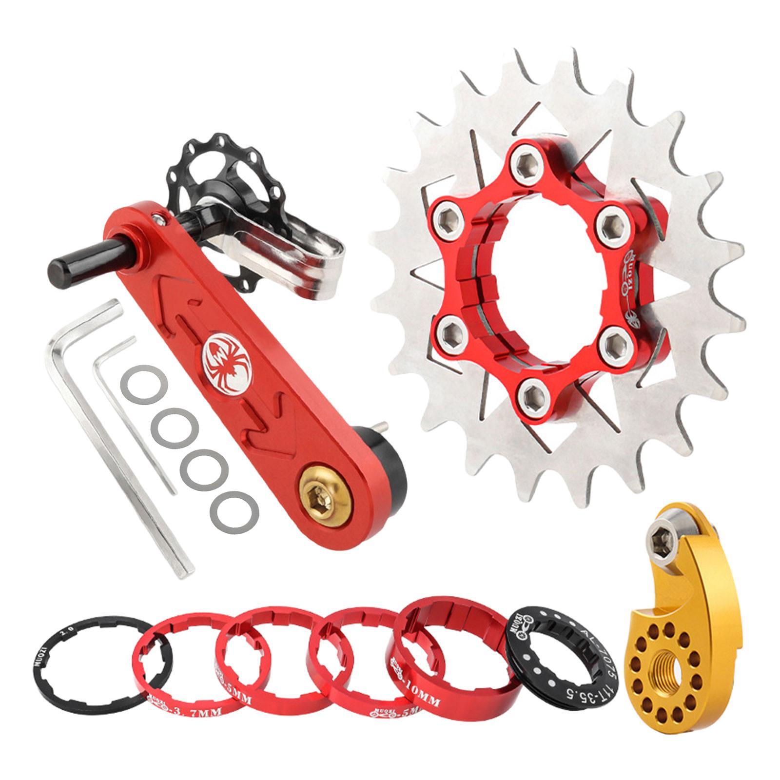 Mountain Bike Single Speed Conversion Chain Tensioners Bike Cassette Cog
