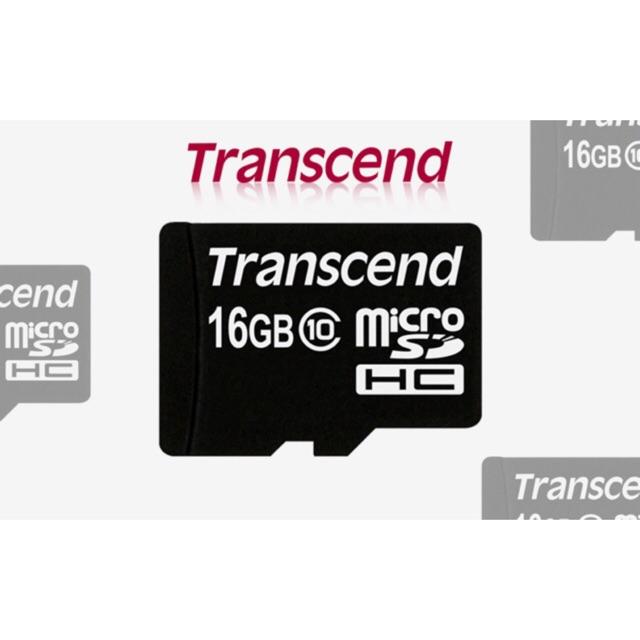 Thẻ Nhớ MicroSDHC 16GB Transcend C10 - Hàng chính hãng