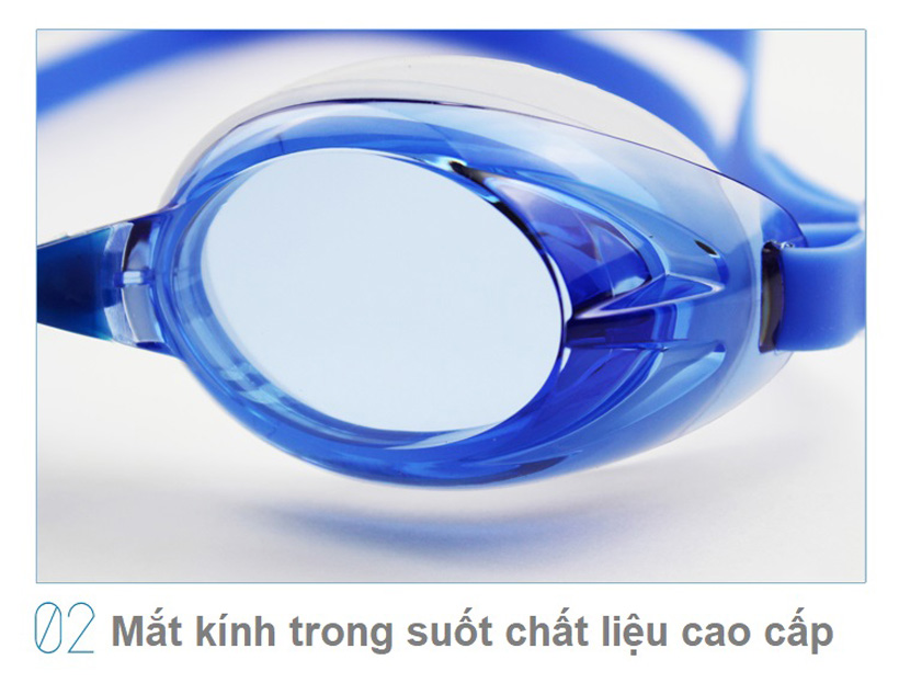 Kính bơi trong suốt chống tia UV, chống lóa POPO Collection