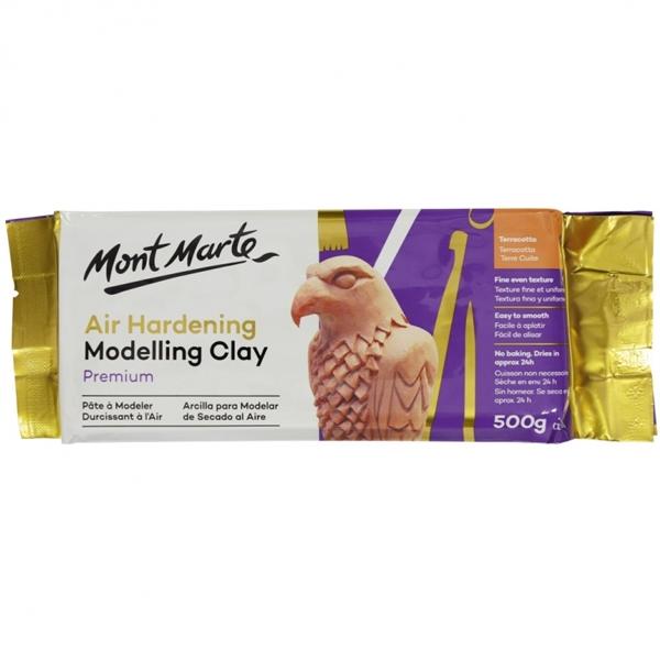 Đất Sét Tạo Hình Mont Marte 500g MMSP0006 - Màu Nâu