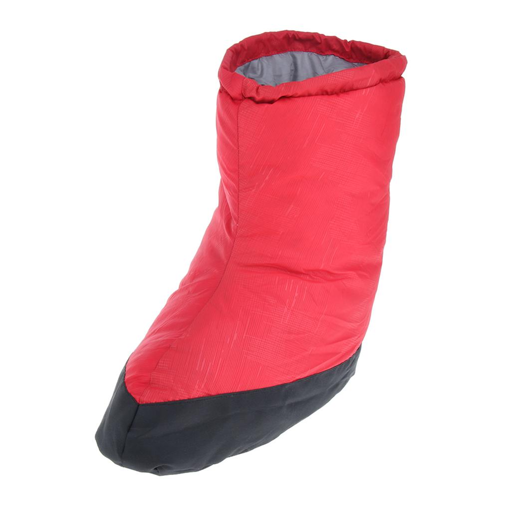 Outdoor Thermal Snow Gaiters Feet Shoes Cover Duck Down Slippers Boots