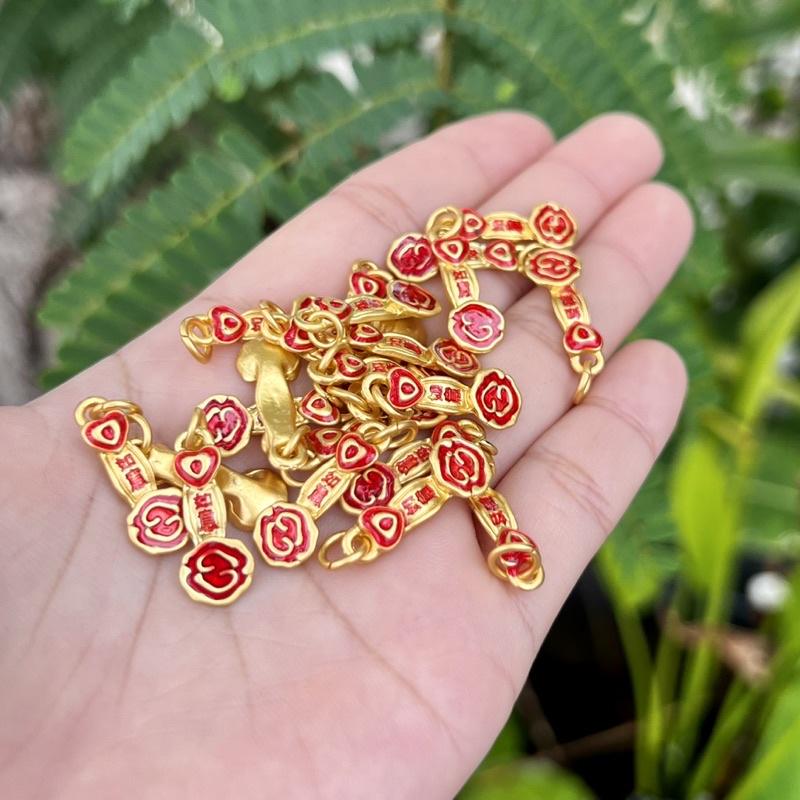 Charm gậy như ý màu xi vàng làm phụ kiện vòng tay