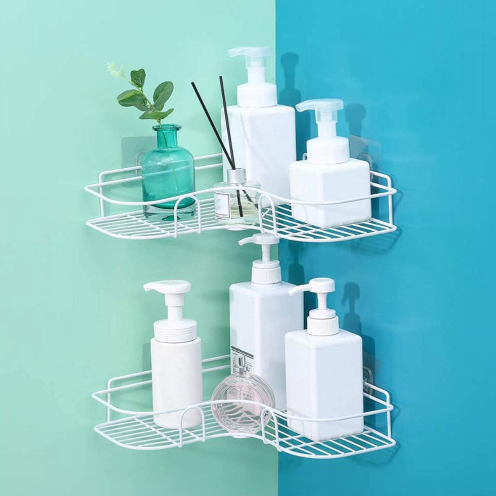 Corner Shelf Shower Caddy Bathroom Shelf Wall Mounted Shelf
