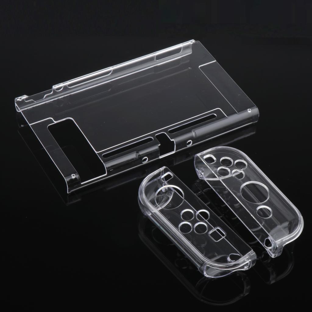 Dockable Hard Case Cover for Nintendo Switch Clear