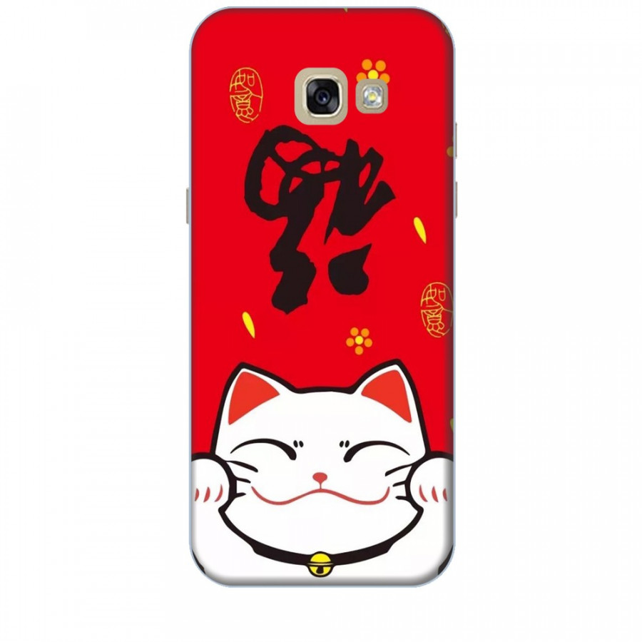 Ốp lưng dành cho điện thoại  SAMSUNG GALAXY A5 2017 Mèo Thần Tài Mẫu 5