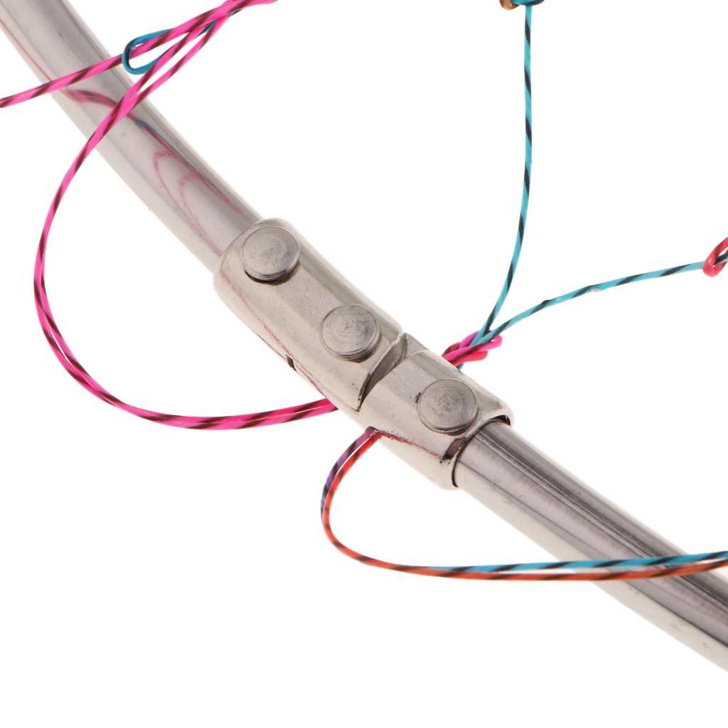 Folding Nylon Mesh Landing Net Head Diameter: 40cm / 50cm