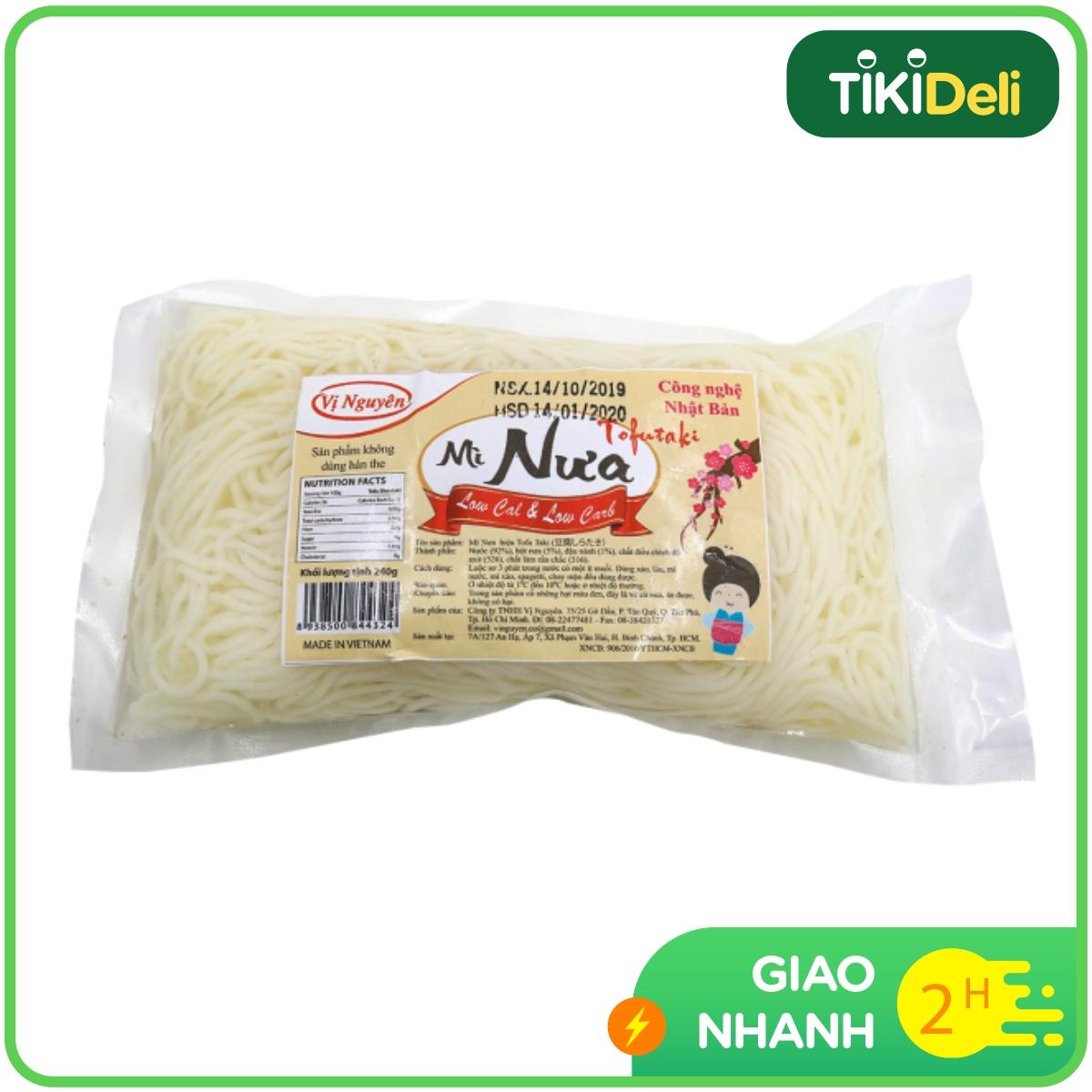 Mì Nưa Tofu-taki Vị Nguyên 240g