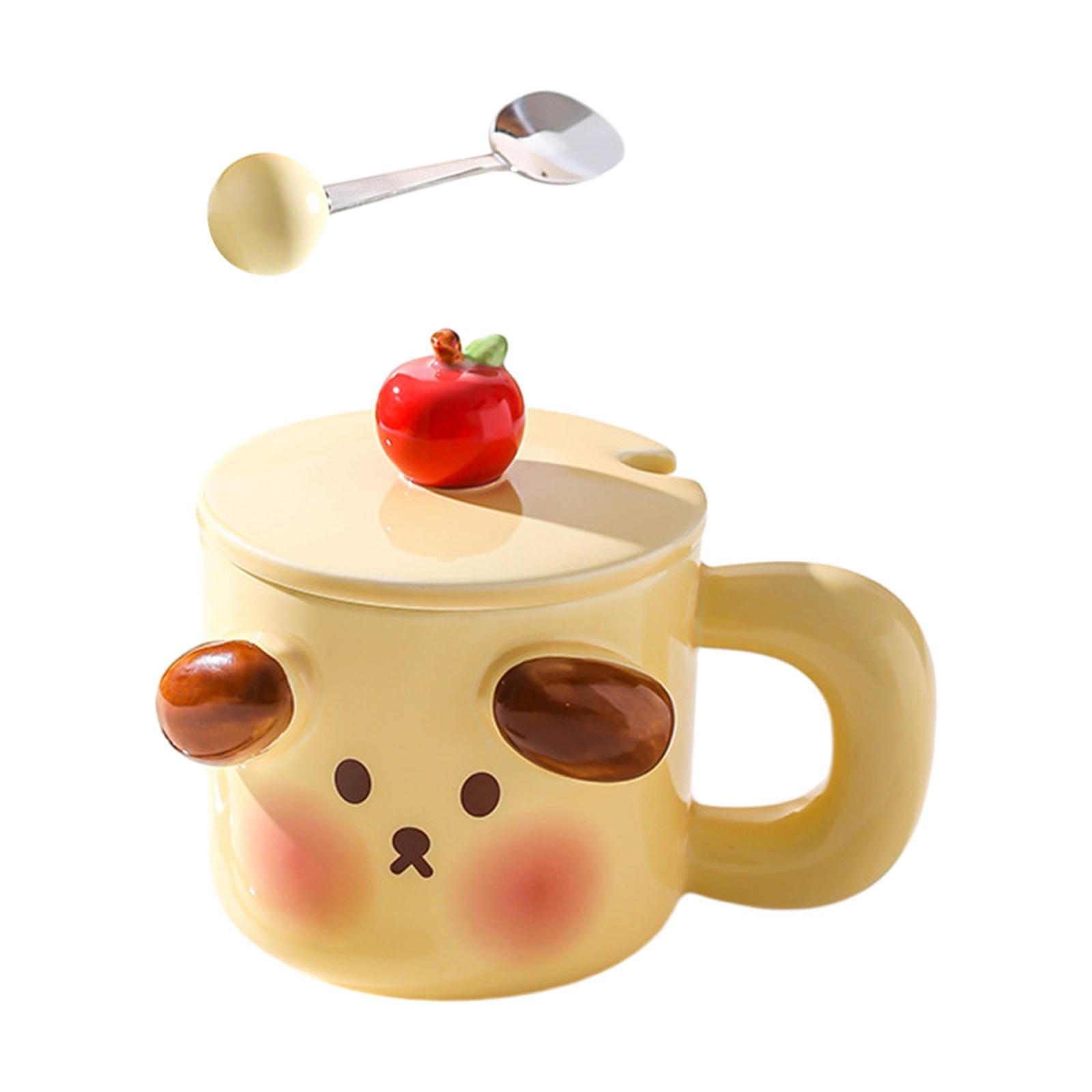 Ceramic Coffee Mug Tea Cup Household Creative Novelty Birthday Gifts Milk Mug Cup Coffee Cup for Valentines Day Office Hotel Beverage Friends