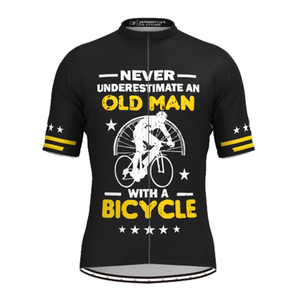 Jersey đi xe đạp vui nhộn 2023 Mùa hè ngắn tay áo đạp xe đạp MTB đồng phục xe đạp Maillot Ropa Ciclismo Đàn ông mặc áo sơ mi xe đạp Color: A8 Size: XS