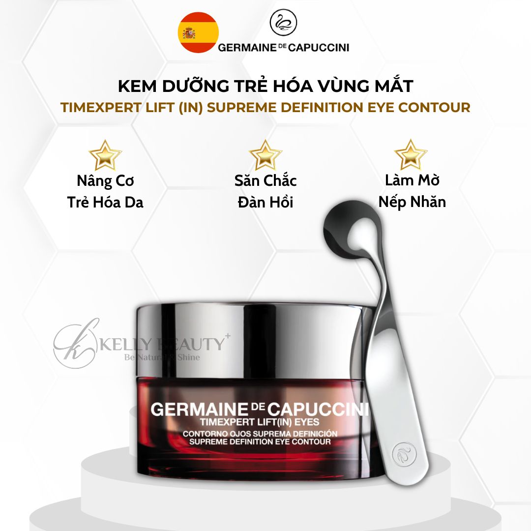 Kem Dưỡng Mắt Germaine Timexpert Lift (IN) Supreme Definition Eye Contour Cream | Kelly Beauty