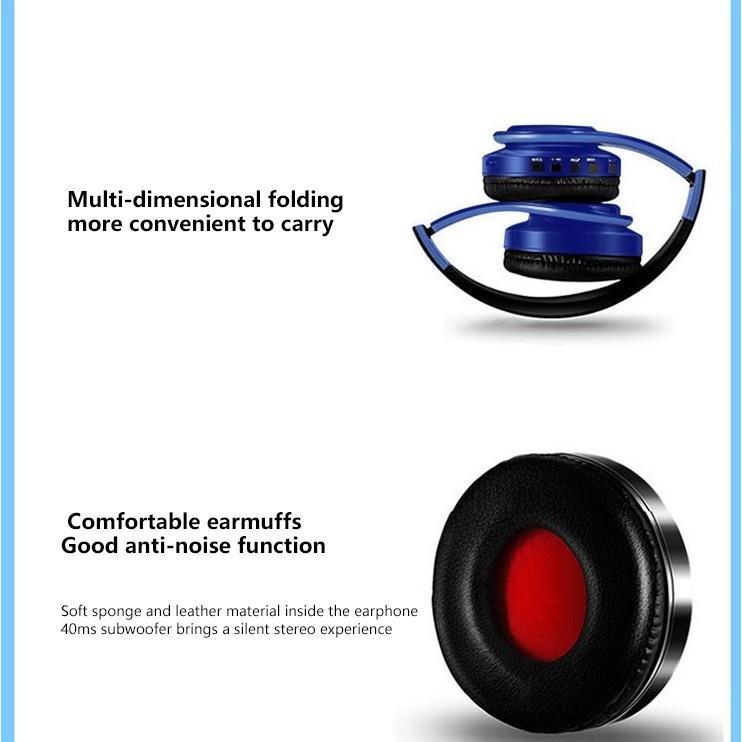 Tai nghe chơi game âm thanh nổi Bluetooth có thể gập lại 2 trong 1 5.0 hình nakano sankan miku Nhật Bản