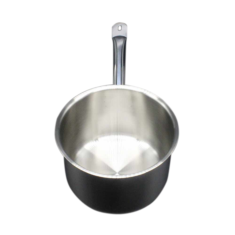 Chảo Xào Sauteuse Inox Quantum-Pro Cán Dài 1.4L Đường Kính16cm Kèm Nắp