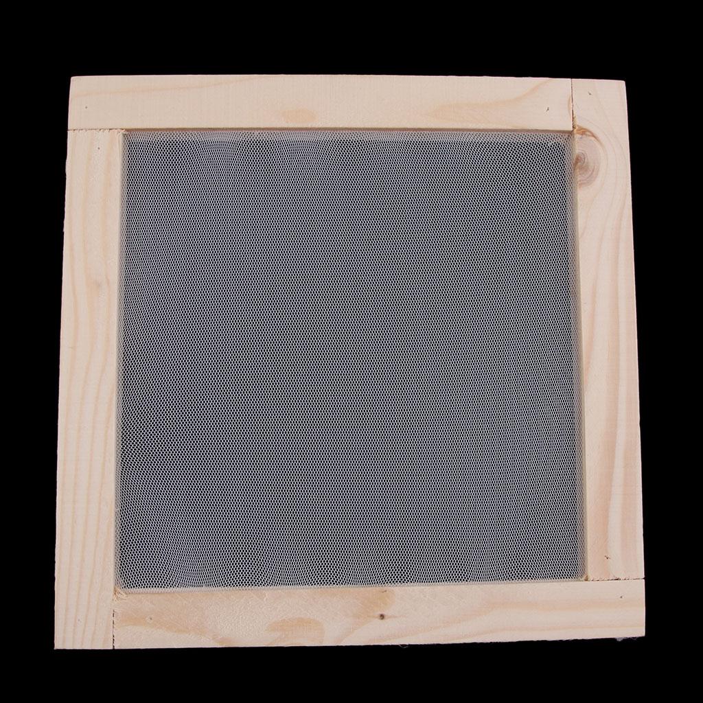 Màn Hình Khung Giấy Làm Bằng Gỗ Cho Thủ Công Giấy DIY
