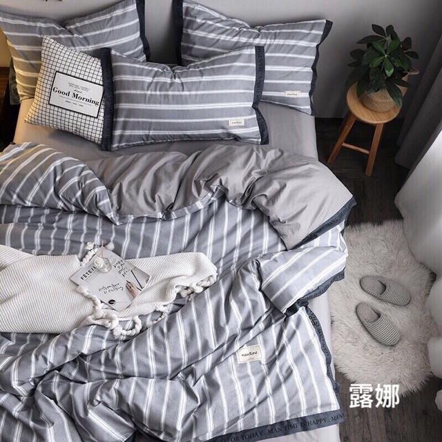 Bộ cotton nhật 4 món