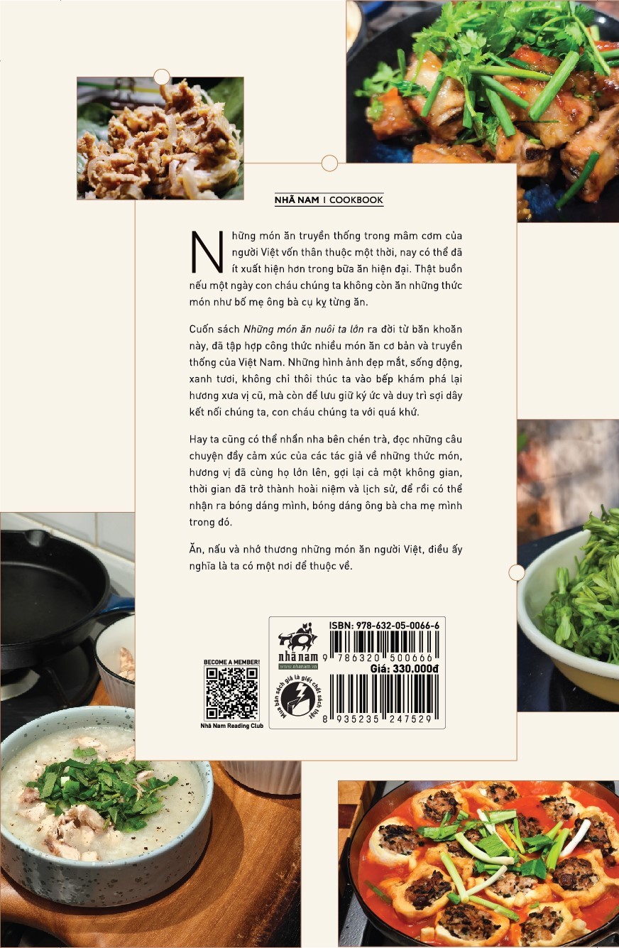 Sách Những Món Ăn Nuôi Ta Lớn