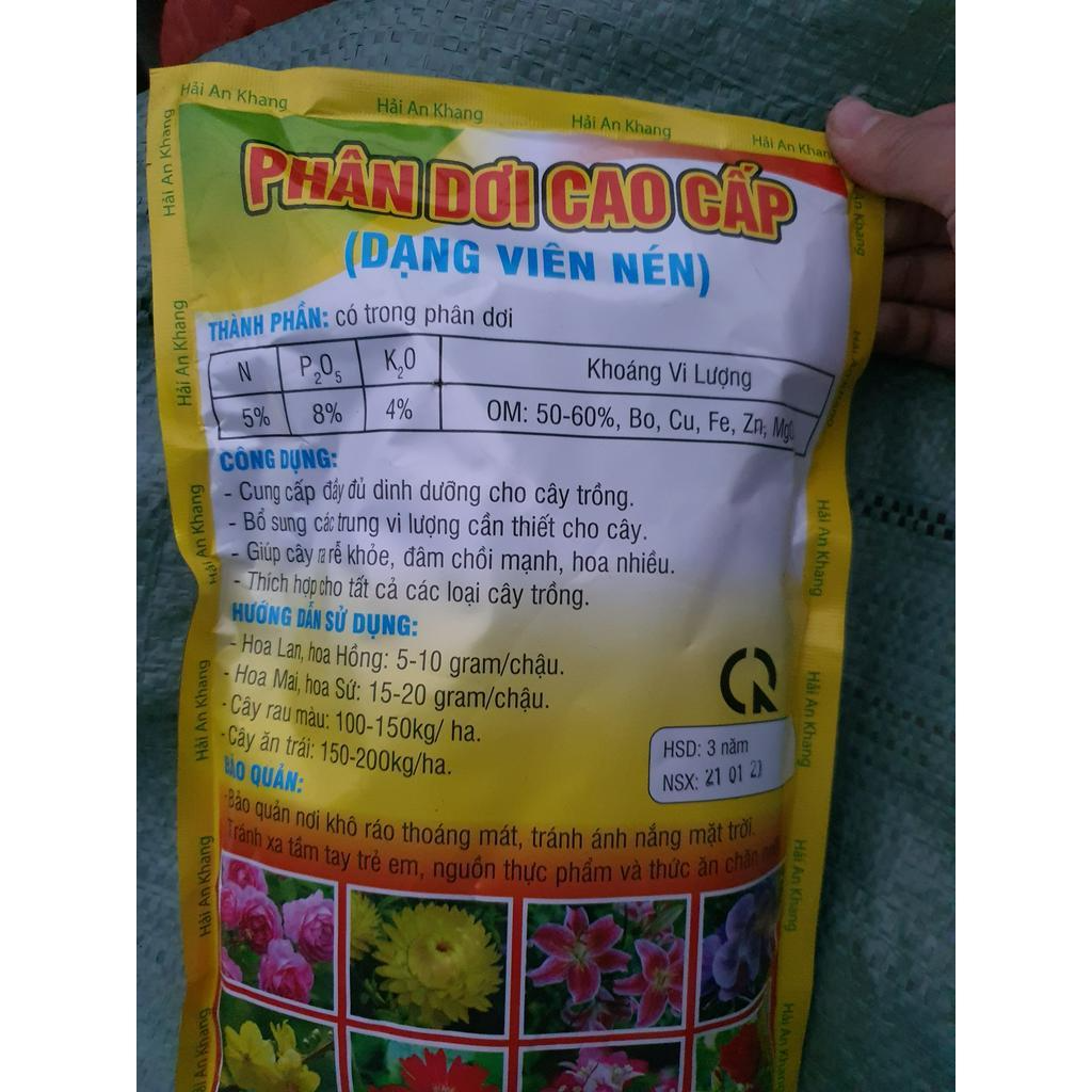 Phân Dơi Cao Cấp Dạng Viên Nén 700g - Chuyên Dùng .Cho Hoa Lan Hoa Hồng Cây Kiểng