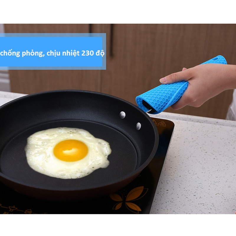 Combo 2 Miếng lốt nồi silicon giao màu ngẫu nhiên