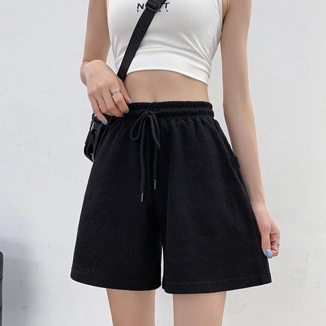 Quần shorts cotton tổ ong co giãn thoải mái_C32