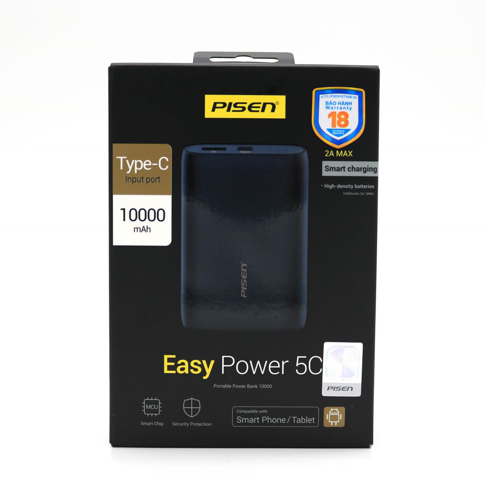 Sạc Dự Phòng Easy Power 5C 10000mAh Chính Hãng