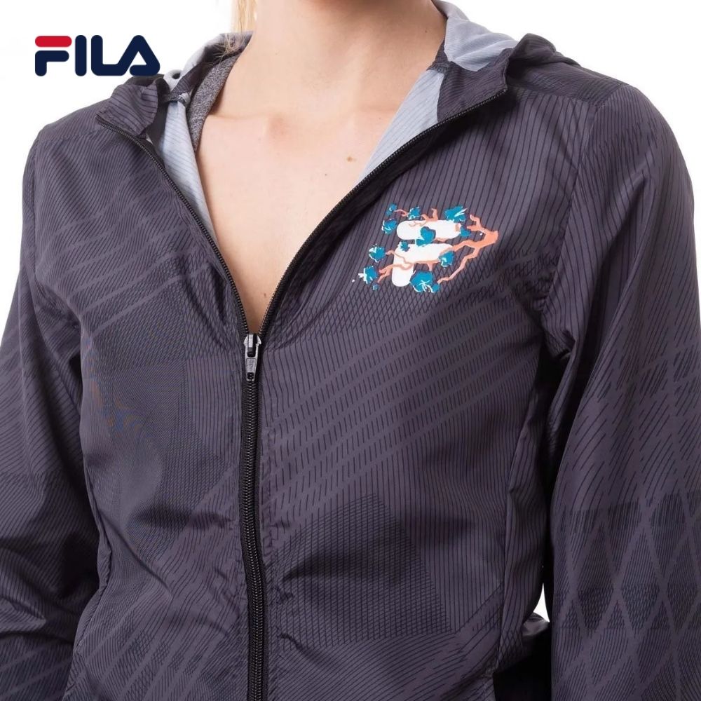 Áo khoác tay dài có nón nữ Fila Basic Run 2 - RP470030