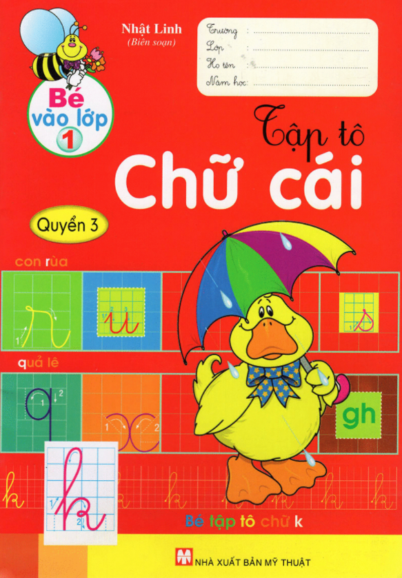 Combo Bộ Bé Vào Lớp 1  (Bộ 6 Cuốn)