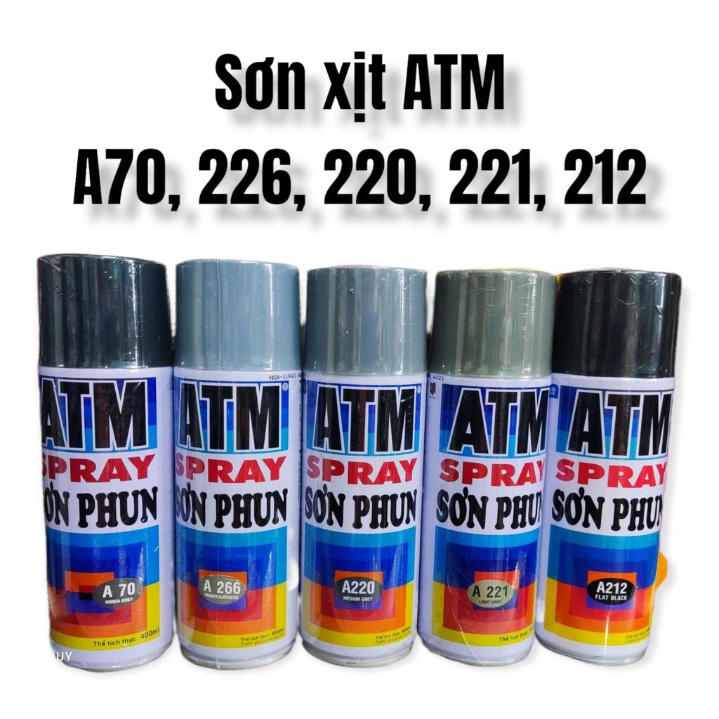 SƠN XỊT ATM - MÀU A70-A266-A220-A221-212 - 400ML