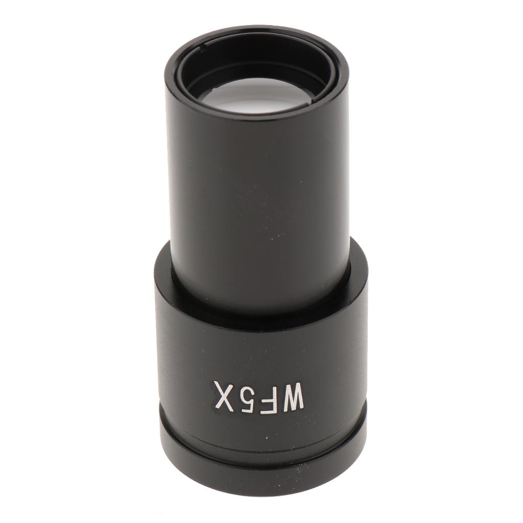2xWF5X Biological Microscope Widefield Eyepiece Optical Lens 23.2mm for Lab