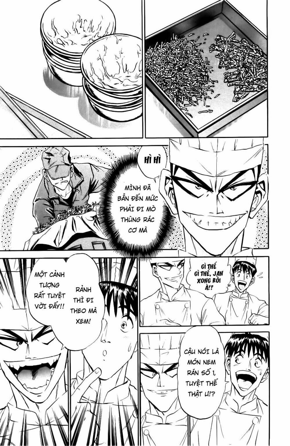 iron wok jan - đầu bếp siêu đẳng chapter 57 3