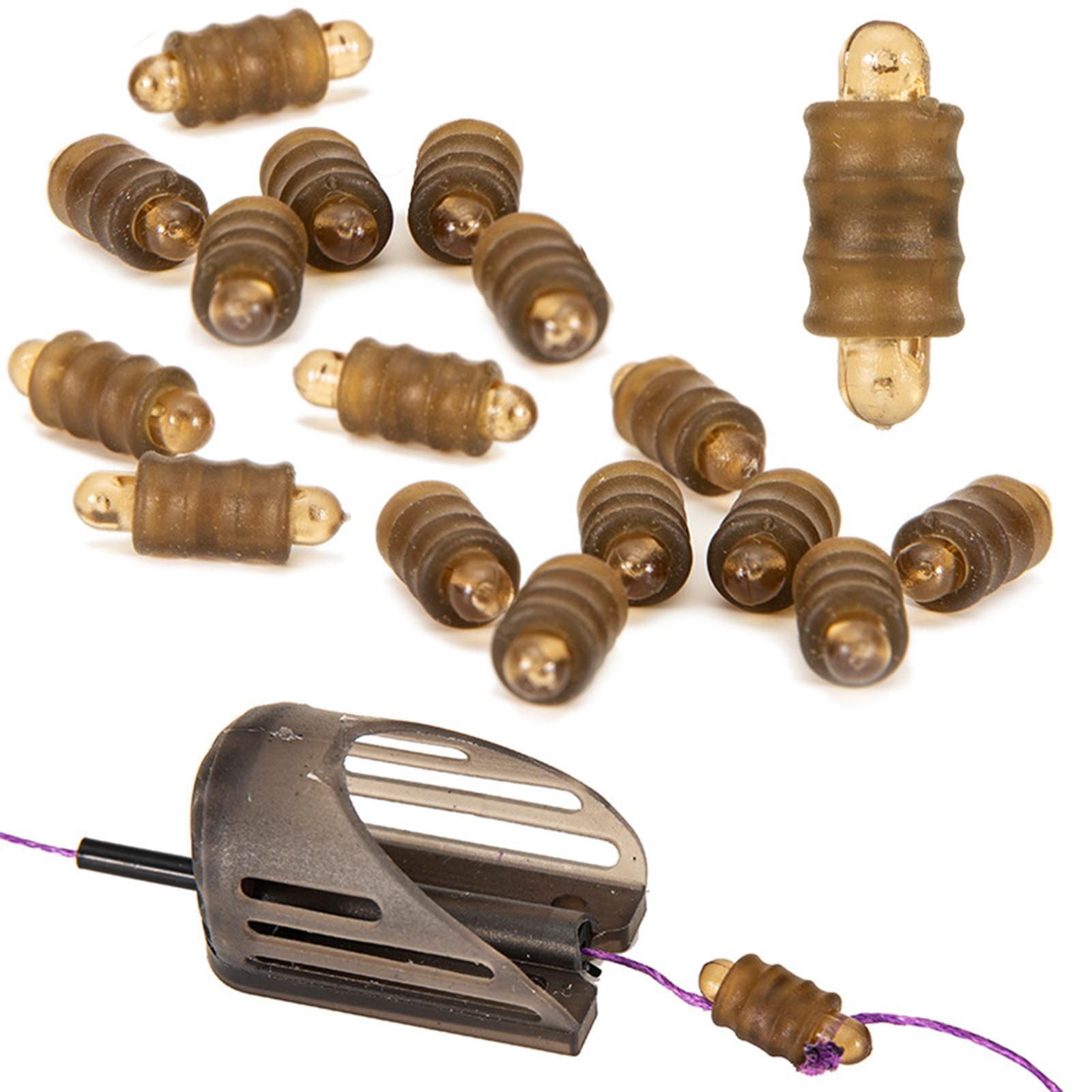 10 Pieces Carp Fishing Method Feeder Connector Quick Release Beads Inline