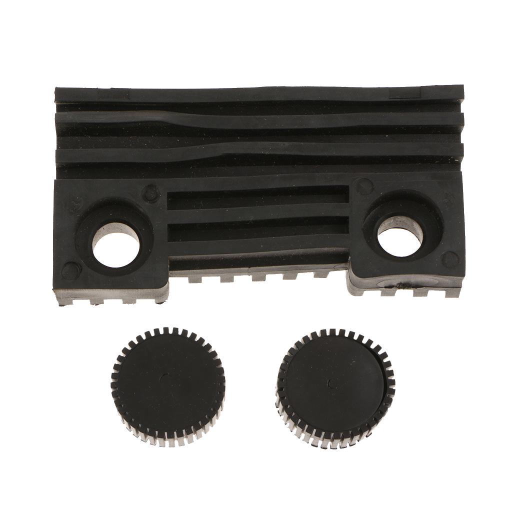 1 Set New Black Fuel Gas Tank Rubber Cushion Pad Set for Suzuki GN125 GS125