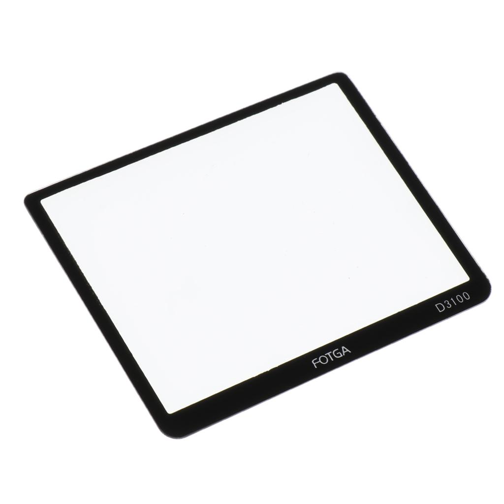 Digital Camera LCD Tempered Glass Screen Protector for  D3100