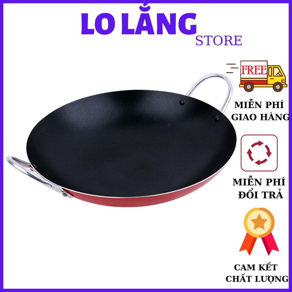 Chảo chống dính 2 quai sâu lòng size 36 cm. Chảo chống dính 2 quai hàng công ty