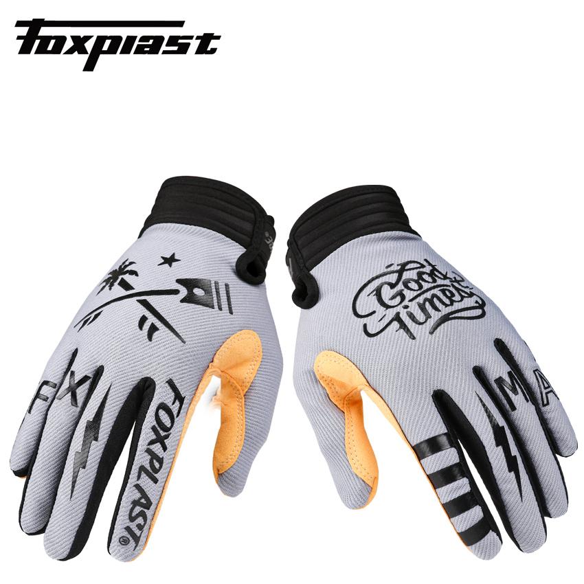 2020 FOXPLAST MX Cảo Tháo Găng Tay Xe Đạp Găng Tay MTB Bụi Bẩn Xe Đạp Găng Tay Moto Đua Xe Thể Thao Găng Tay Xe Máy Fasthouse
