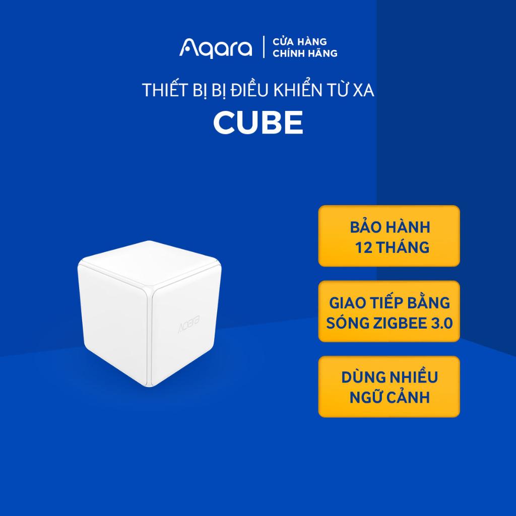 Thiết bị điều khiển thông minh hình khối Aqara Cube MFKZQ01LM - 6 cử chỉ, Cần có Hub - BH Chính Hãng 12 Tháng