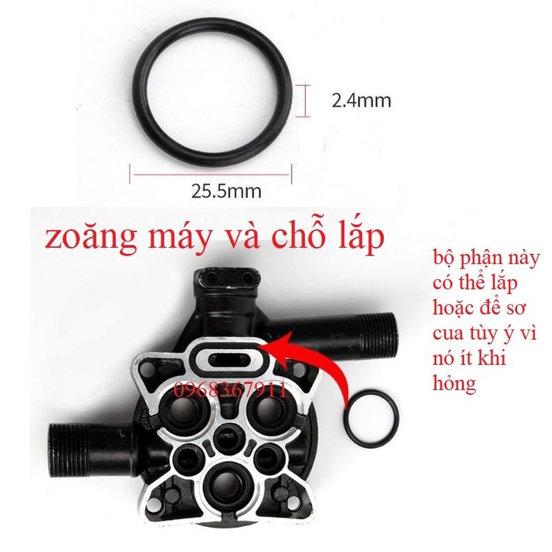 Bộ GIOĂNG phớt, van 1 chiều máy rửa xe cao áp mini- phụ kiện máy rửa xe