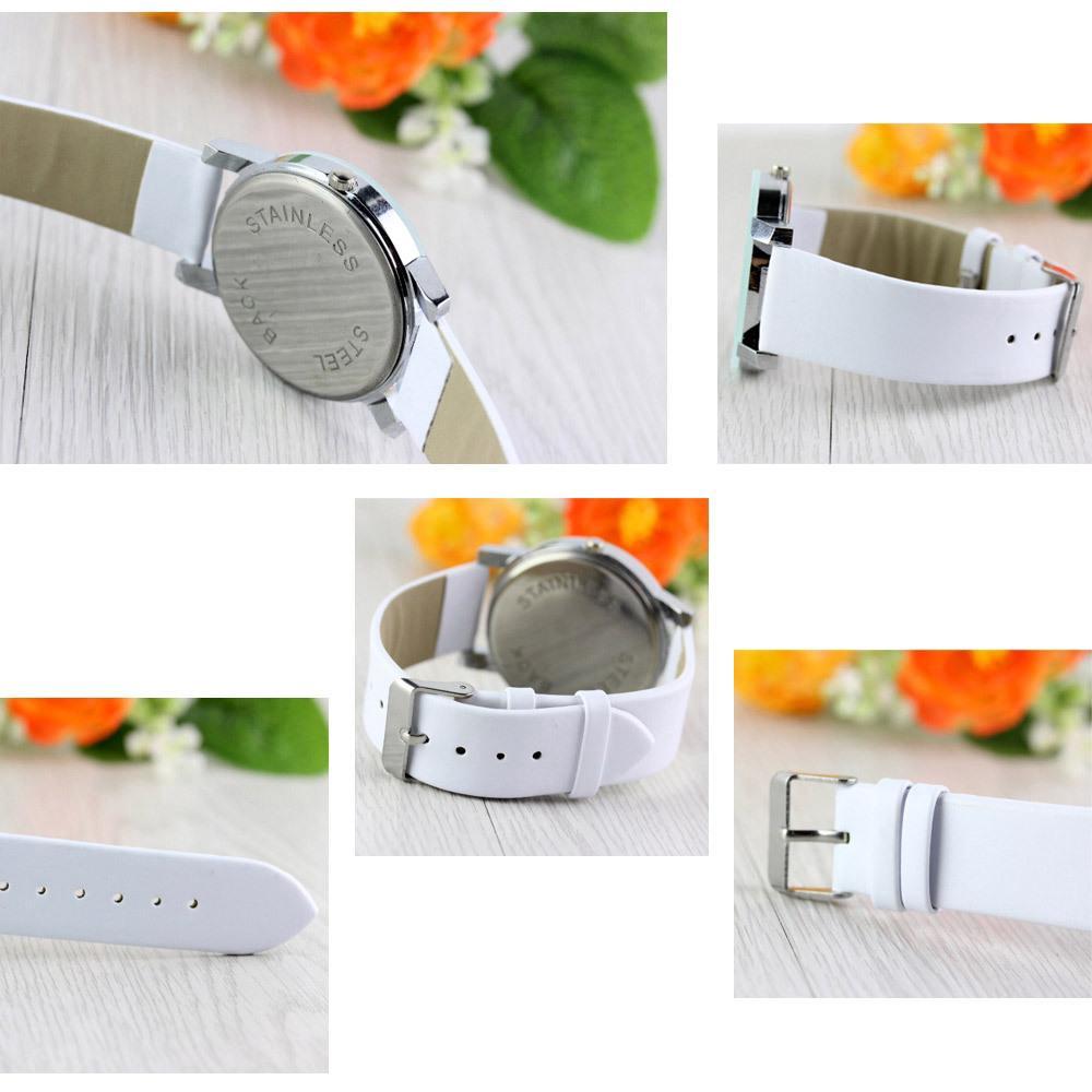 Đồng hồ kim nam nữ phong cách Hàn Quốc hình ban nhạc BTS - Tặng kèm 01 móc khóa strap