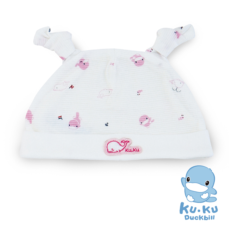 NÓN VẢI ĐỘI ĐẦU CHO BÉ SƠ SINH KUKU - KU2176