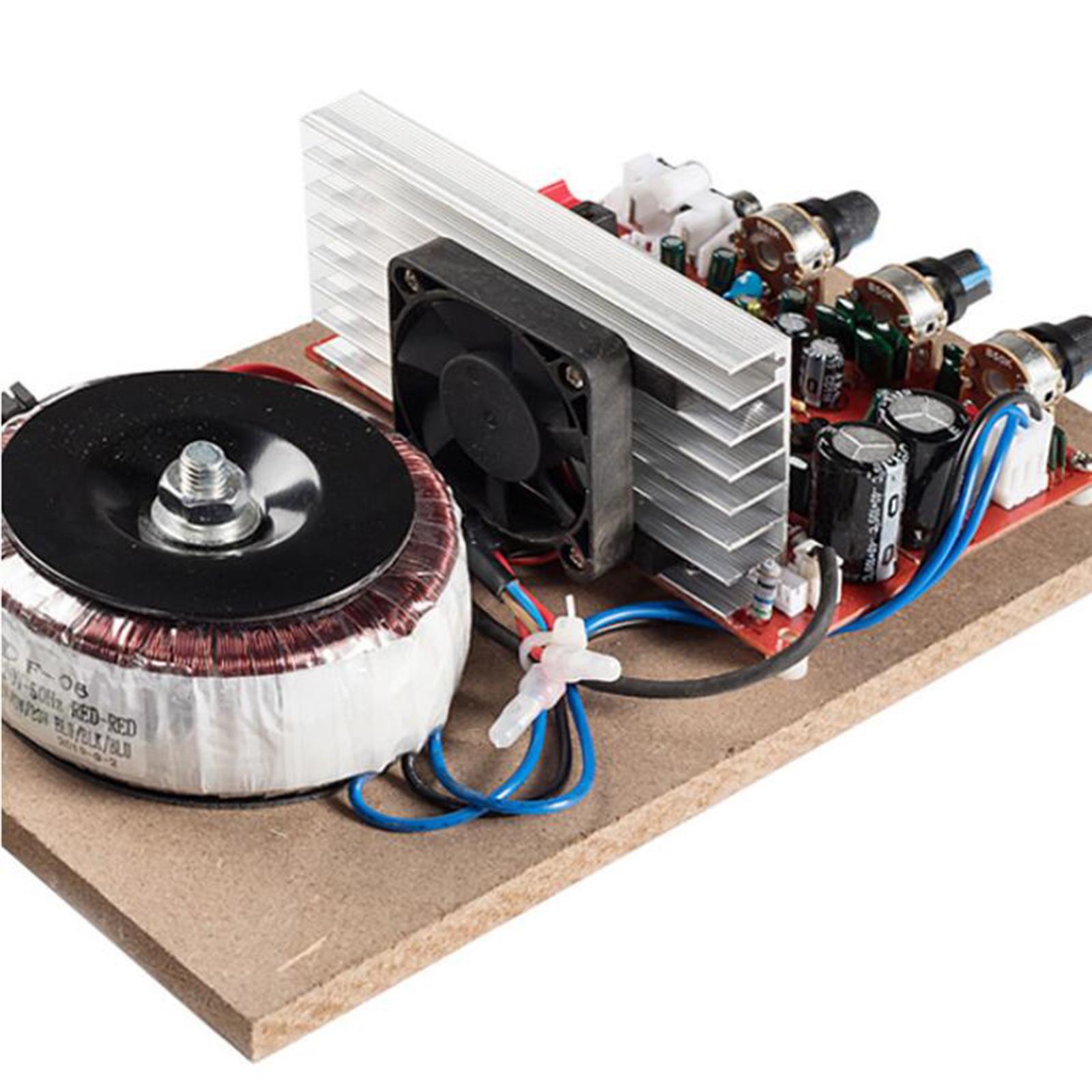 DIY 220V/200W Audio Power Amplifier Bluetooth HIFI Speaker USB for FM Home