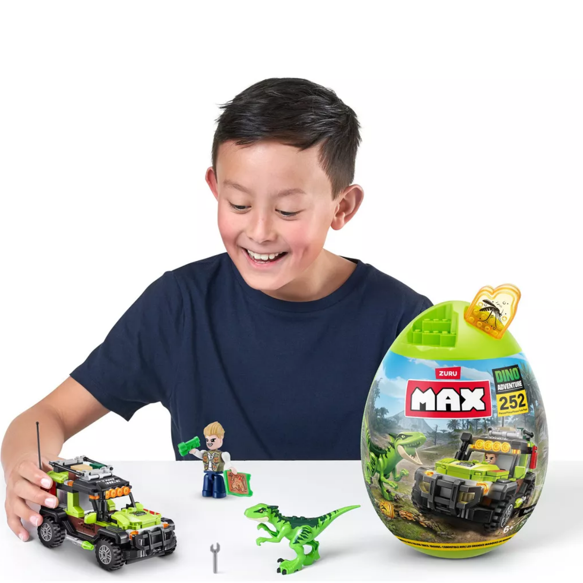 Đồ Chơi Trứng Lắp Ráp Zuru Max Build More 310 Mảnh 83155