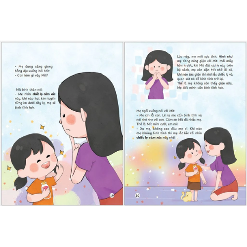 Bộ truyện tranh EQ cho bé - Nuôi Dưỡng Trí Tuệ Cảm Xúc cho trẻ - thầy Trần Việt Quân