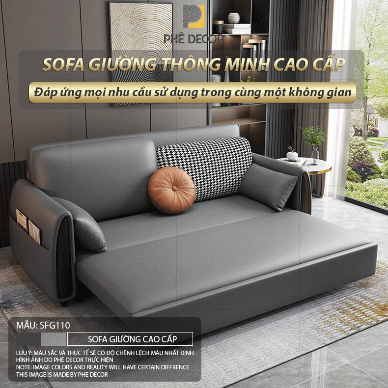 SOFA GIƯỜNG CAO CẤP - SFG110 - 1m8