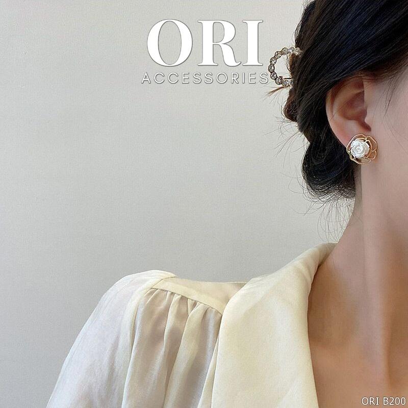 Bông tai nữ Bông hoa hồng Lani xinh xắn thời trang ORI ACCESSORIES B200