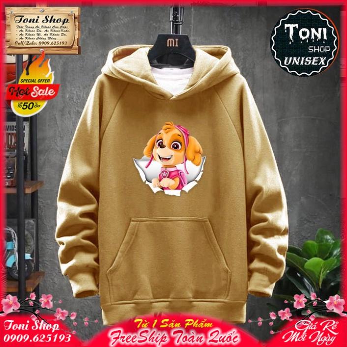 ÁO HOODIE PUPPY PRINCESS Nỉ Ngoại Cao Cấp - In Pet Siêu Bền Siêu Đẹp
