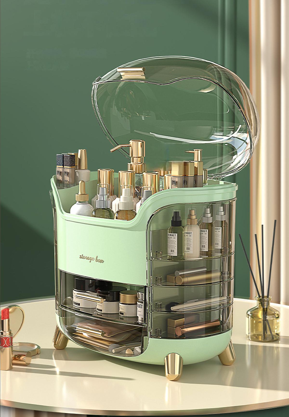 Tủ Đựng Mỹ Phẩm COSMETIC SWING Cosmetic Box Transparent
