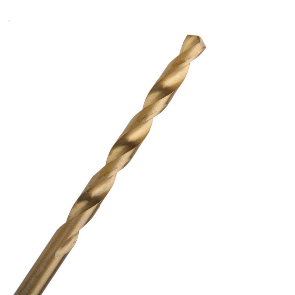 2 Sets Hex Shank Quick change Cobalt Drill Bit Set Multi Bits 1/4" Hex Shank